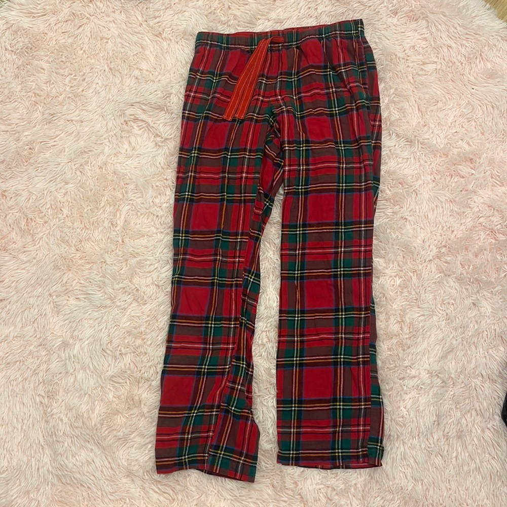 Plaid pajama pants
